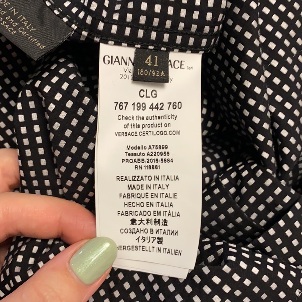 Versace Button Down - image 6